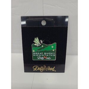 Dollywood Collectible Pin Great Smoky Mountains Firefly Moving Lighting Bugs